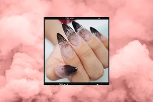 Дымок окутал потолок: 10 идей самого дурманящего маникюра этой осени