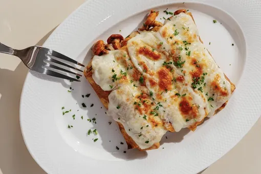 Каннелони с лисичками Каннелони с лисичками