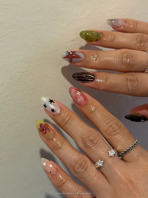 Мармеладный маникюр