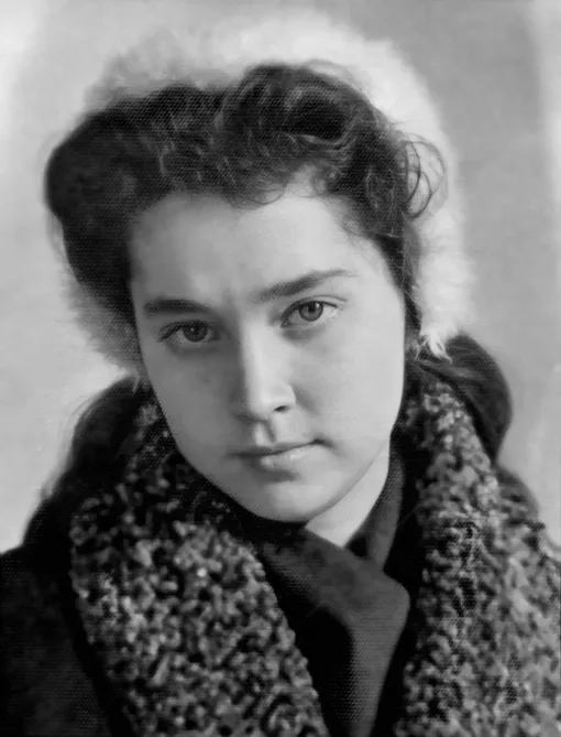 Аида Николаевна в молодости