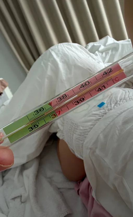 Сын Кристины Черкасовой заболел