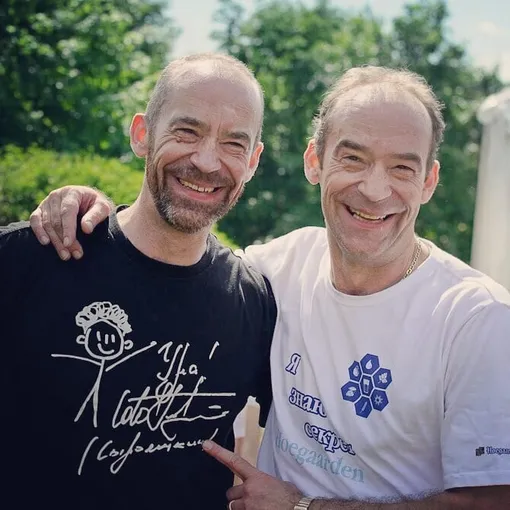 Владимир и Юрий Торсуевы на природе Владимир и Юрий Торсуевы на природе