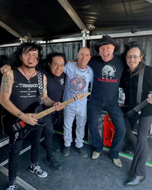 Группа Metallica спровоцировала землетрясение