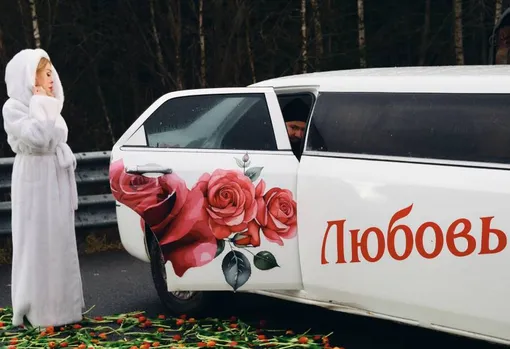 Любовь Успенская на съемках Любовь Успенская на съемках
