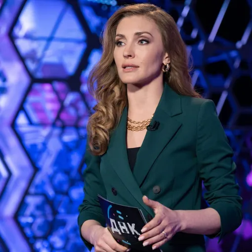 Анна Казючиц в студии программы «ДНК» Анна Казючиц в студии программы «ДНК»