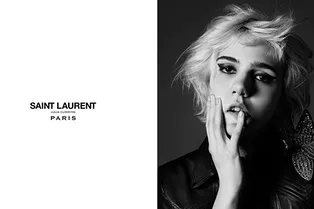 Saint Laurent представил кампанию с молодой рок-звездой Saint Laurent представил кампанию с молодой рок-звездой