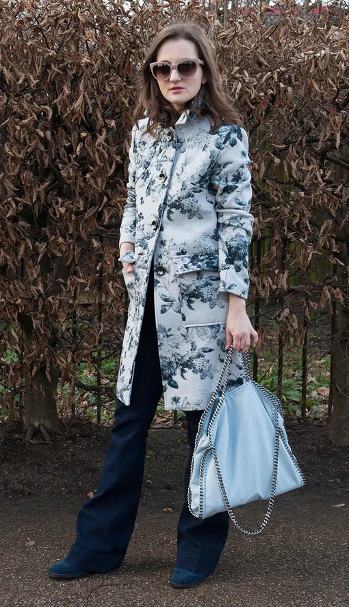 модный цветочный принт фото