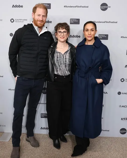 Принц Гарри, Алиса Намиас и Меган Маркл на премьере Принц Гарри, Алиса Намиас и Меган Маркл на премьере