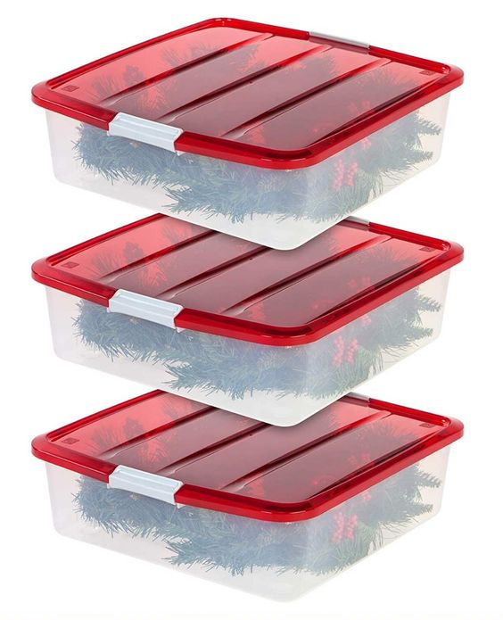 where to store Christmas decorations