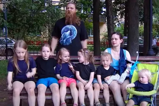 В семье Тепляковых девять детей