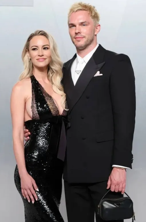 Брайана Холли и Николас Холт на вечеринке в честь «Оскара»