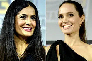 Сальма Хайек показала поклонникам Анджелину Джоли без макияжа Сальма Хайек показала поклонникам Анджелину Джоли без макияжа