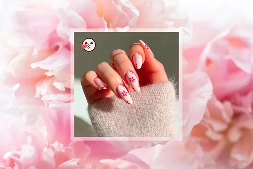 Ногти-букет: простая и стильная идея домашнего маникюра, которую ты точно повторишь с первого раза Ногти-букет: простая и стильная идея домашнего маникюра, которую ты точно повторишь с первого раза