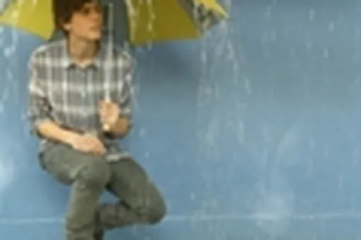 В клетчатом