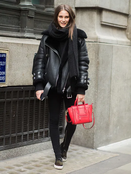 с чем носить дубленку