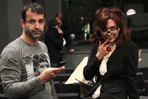 Дмитрий Певцов и Ольга Дроздова