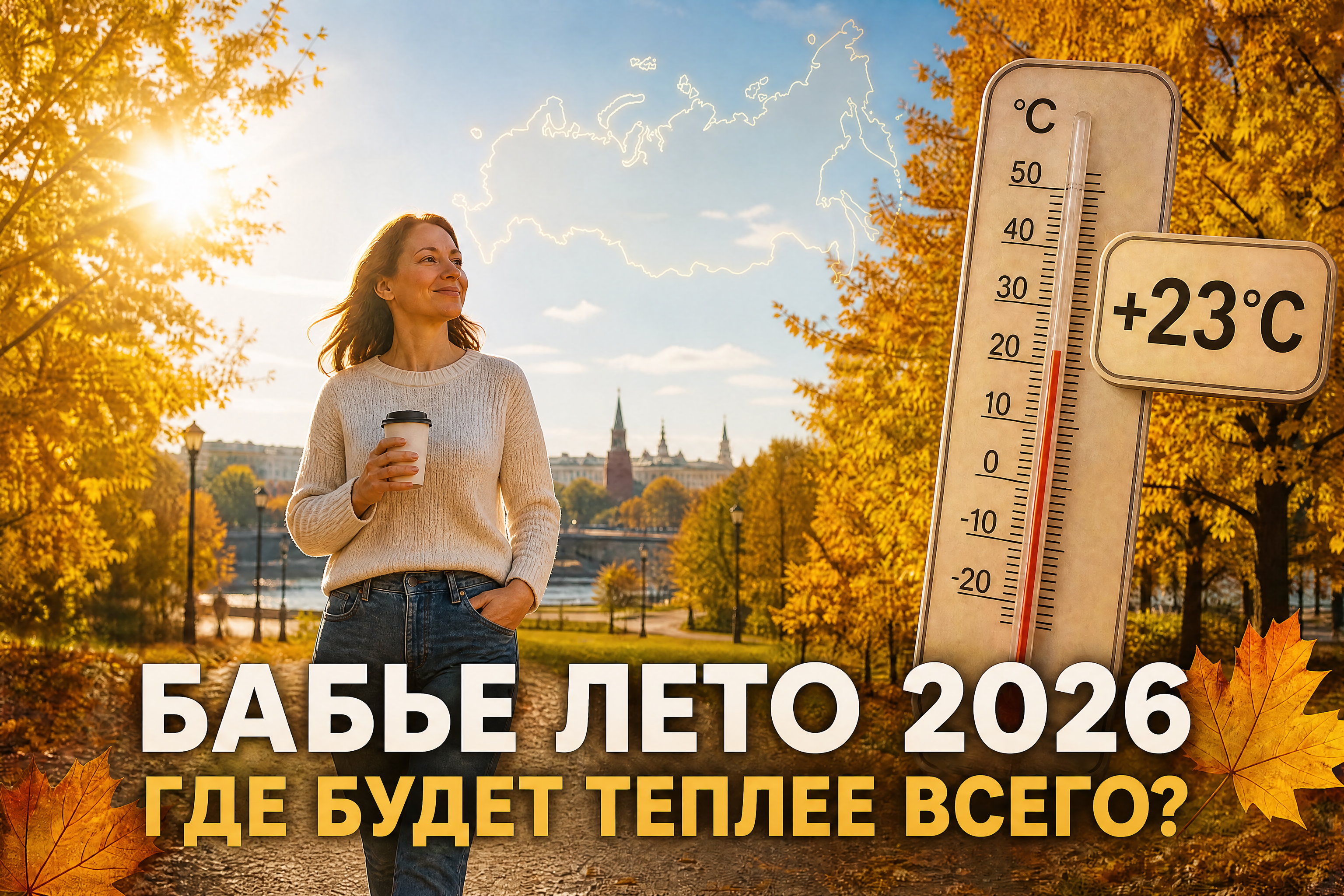 Когда ждать бабье лето в 2026 году и каким оно будет: прогноз для всех регионов России