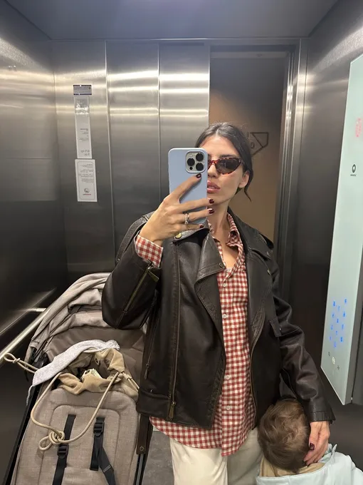 Ивана Малич с сыном