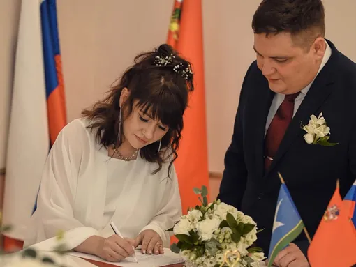 Анна Руднева и ее возлюбленный узаконили отношения