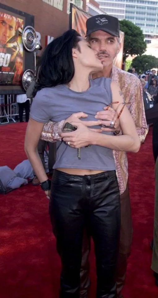 Анджелина и Билли не стеснялись своих чувств