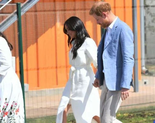 Меган Маркл засветила кружевную комбинацию