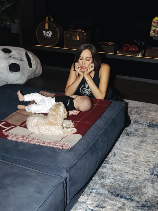 Валентина Иванова стала мамой в августе прошлого года