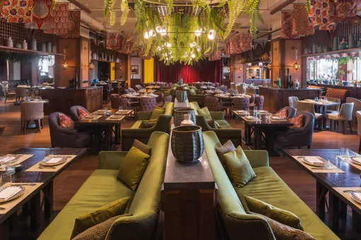 Интерьер ресторана Levantine в Москве
