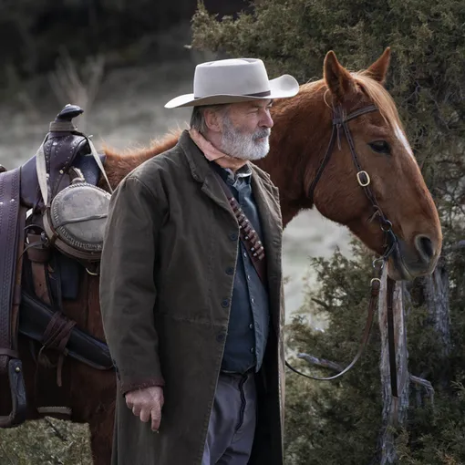 Алек Болдуин на съемках фильма «Раст»