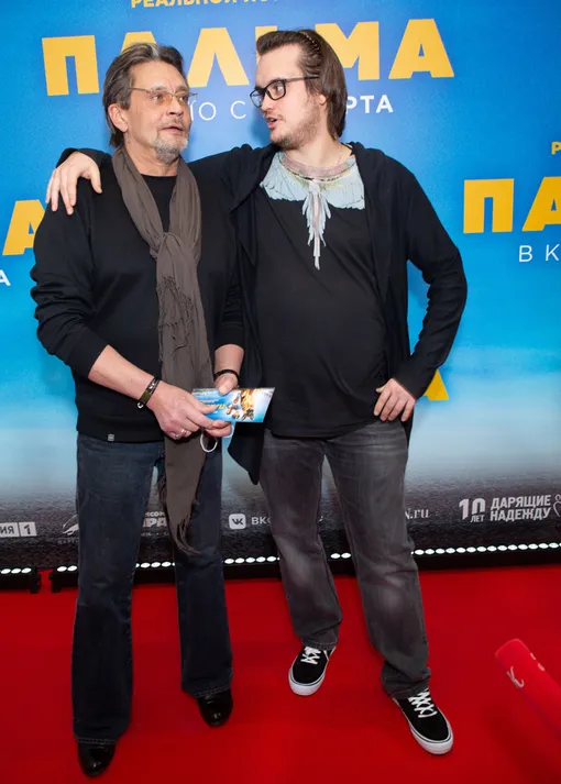 Александр Домогаров с сыном Александром