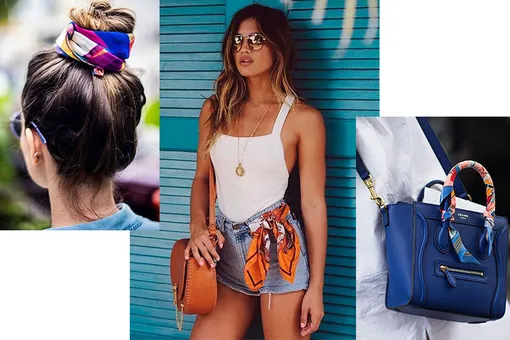 Как украсить себя платком этим летом: 5 нехитрых способов Как украсить себя платком этим летом: 5 нехитрых способов