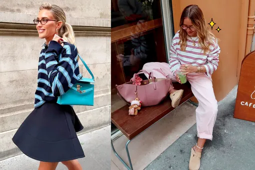 Как со вкусом носить лонгсливы весной-2026