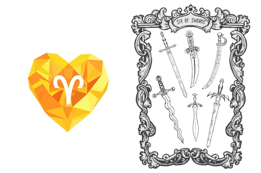 Таро 6 мечей