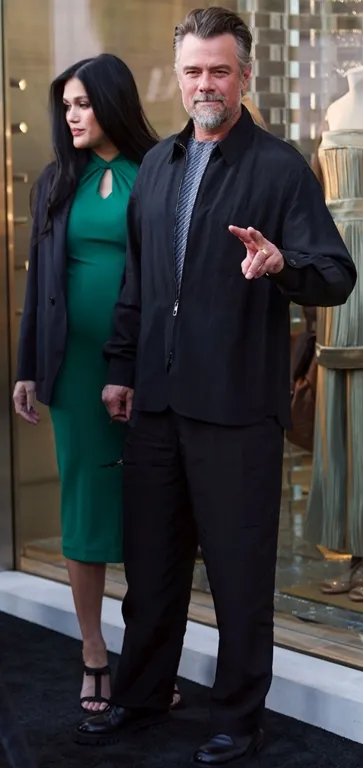 Одра Мари и Джош Дюамель вышли в свет