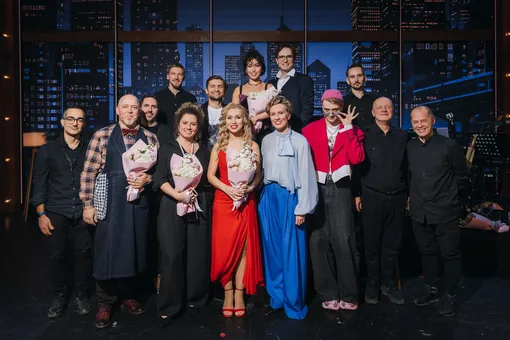 Артисты пресс-показа мюзикла