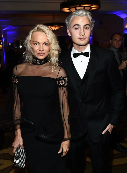 Памела Андерсон с сыном