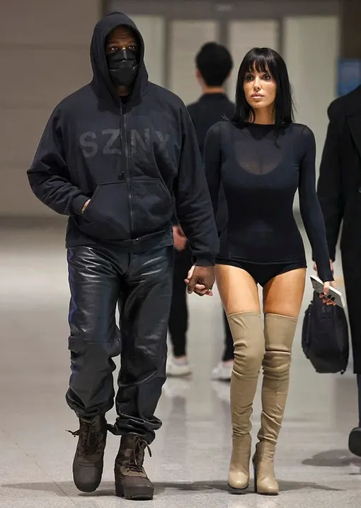 Бьянка Цензори и Канье Уэст в Сеуле