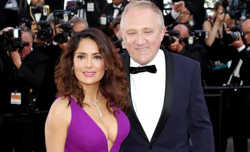 Сальма Хайек и Франсуа Анри Пино