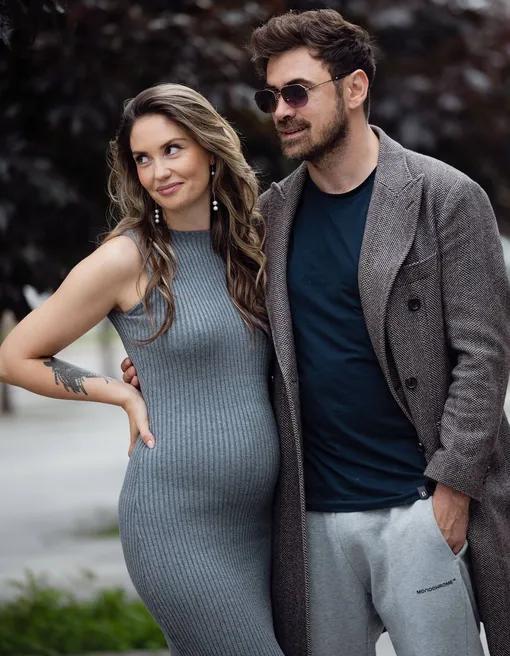 Агата Муцениеце беременна от Петра Дранги