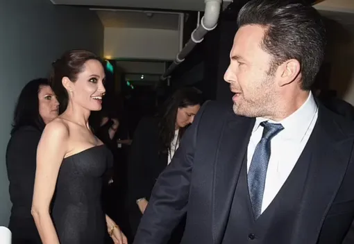 Анджелина Джоли и Бен Аффлек на мероприятии