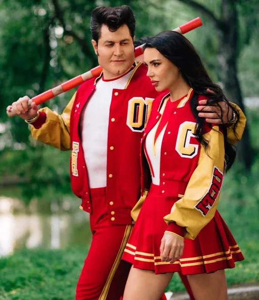 Дава и Оксана Самойлова на съемочной площадке Дава и Оксана Самойлова на съемочной площадке