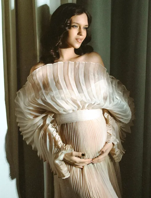 Влада Золотова находится на восьмом месяце беременности