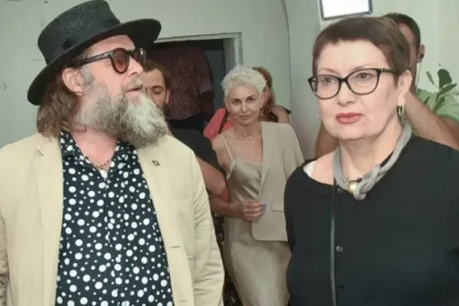 Борис Гребенщиков и его жена Ирина