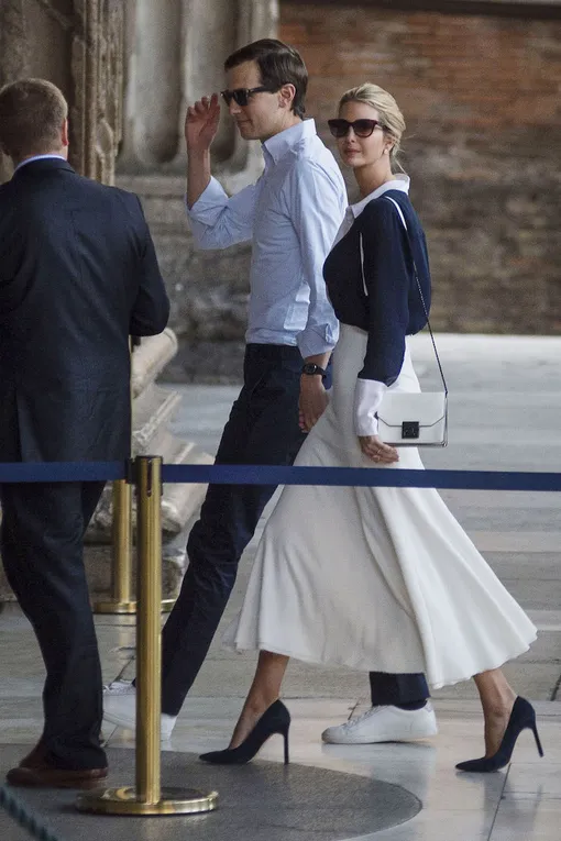 Иванка Трамп с мужем в Риме Иванка Трамп с мужем в Риме