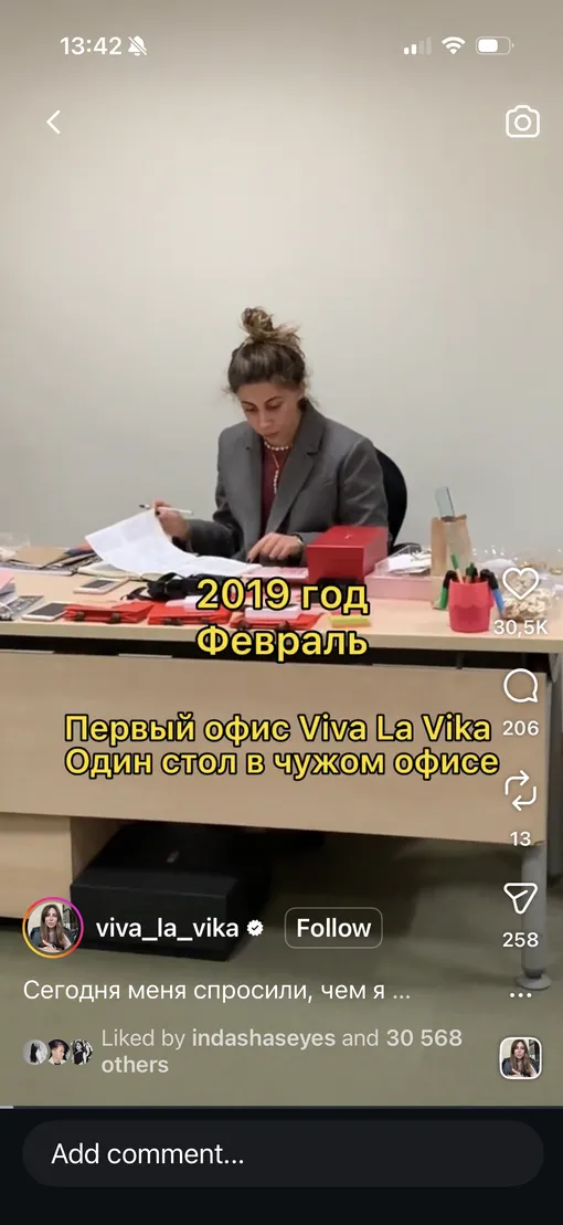 Соцсети бренда Viva la Vika