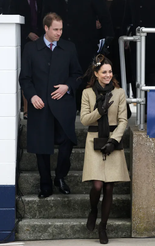 Принц Уильям и Кейт Миддлтон в 2011-м году