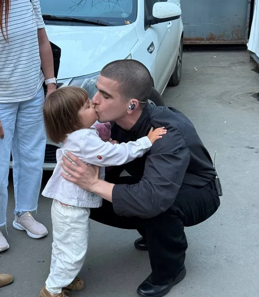 Федук с дочерью