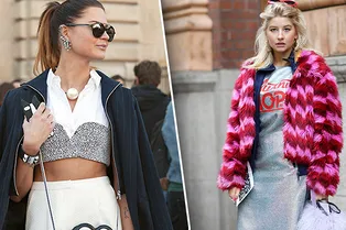 Как носить блестящие вещи: 25 стильных образов для вечеринки