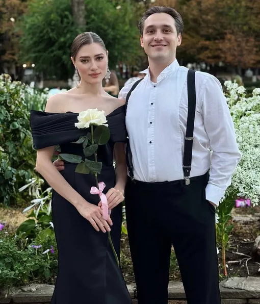 Супруги Эльмира Караханова и Давид Посулихин Супруги Эльмира Караханова и Давид Посулихин