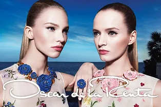 Дарья Строкоус и Саша Лусс приняли участие в кампании Oscar de la Renta Дарья Строкоус и Саша Лусс приняли участие в кампании Oscar de la Renta