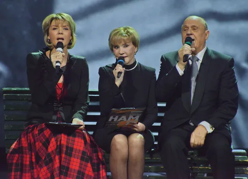 Юлия Меньшова, Вера Алентова и Владимир Меньшов Юлия Меньшова, Вера Алентова и Владимир Меньшов